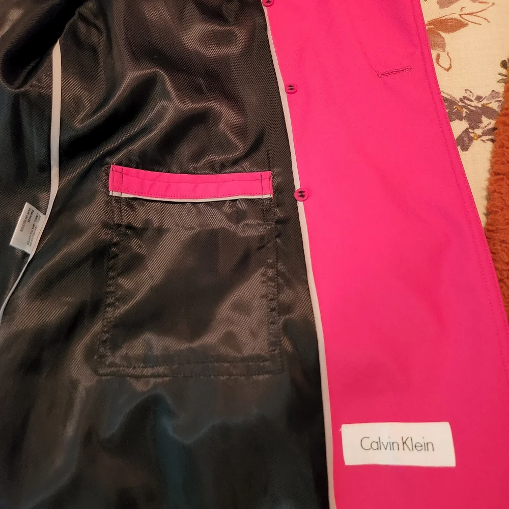 Calvin Klein trench coat sz 12